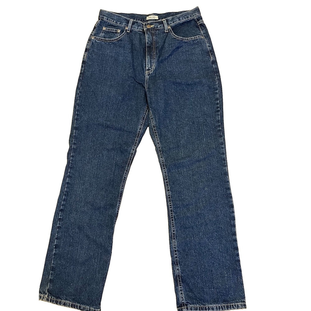 CHEROKEE Relaxed Fit Women's Jeans Dark Wash Sz 12